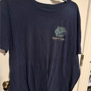 Navy T-Shirt with Logo